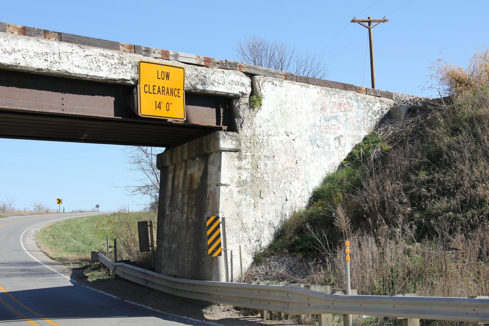 East abutment